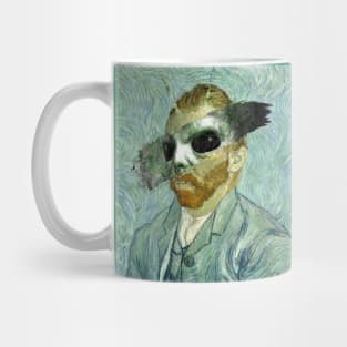 vangogh self alien Mug